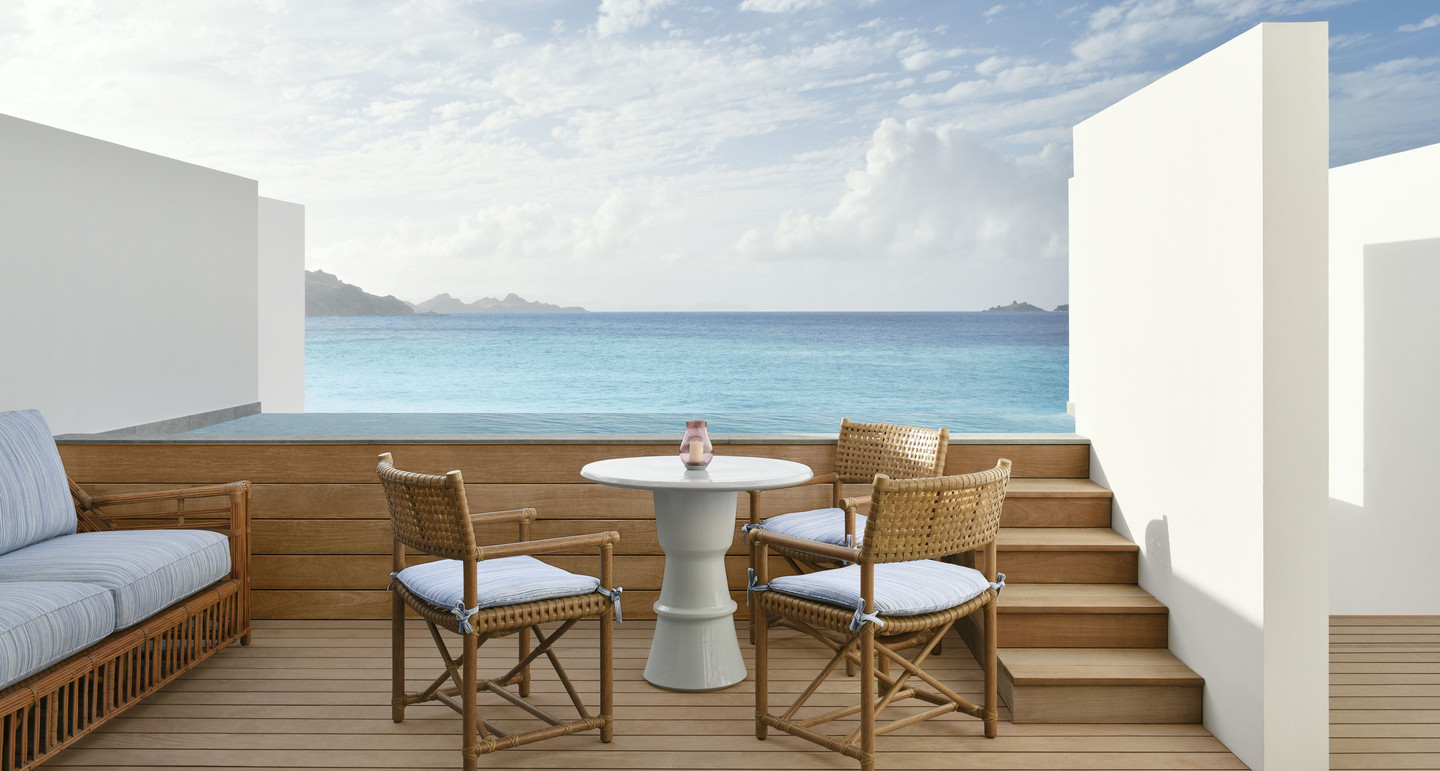 Suite Plage Hôtel Cheval Blanc St Barth